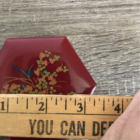 Vtg Set of Red Nesting Boxes Hong Kong - Picture 4 of 13